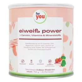 Az Ön számára tojásfehér power Strawberry Rebarb, 750 g