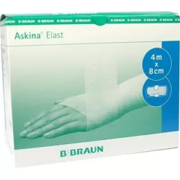 ASKINA Rugalmas kötszer 8 cmx4 m celofános, 1 db