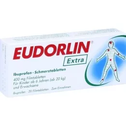EUDORLIN extra ibuprofen fájdalomtabletta, 20 db