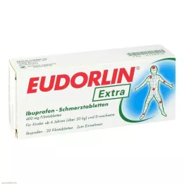 EUDORLIN extra Ibuprofen fájdalomtabletta, 20 db