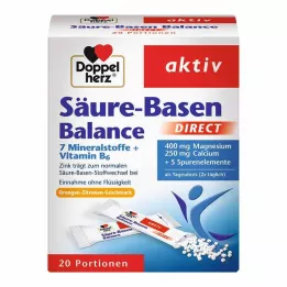 DOPPELHERZ Sav-bázis egyensúly DIRECT Pellet, 20 db