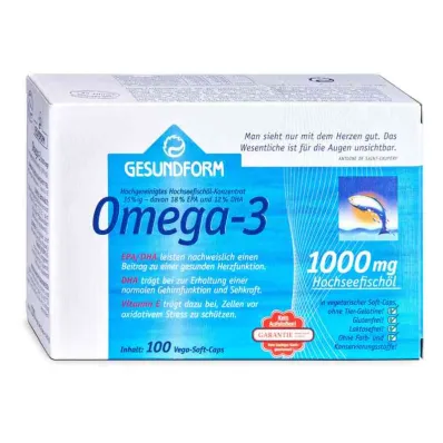 Egészséges formában Omega-3 1000 mg Vega Soft kapszula (100 db)