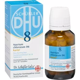 BIOCHEMIE DHU 8 Nátrium -chloratum D 6 Tabl.Karto, 200 db