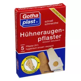GOTHAPLAST Kukorica vakolat 2x6 cm, 5 db