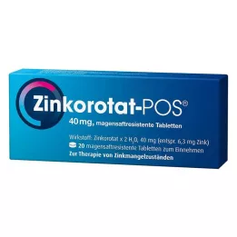 ZINKOROTAT POS gyomornedv-ellenálló tabletta, 20 db