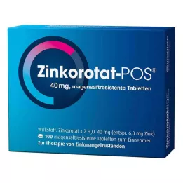ZINKOROTAT POS gyomornedv-ellenálló tabletta, 100 db