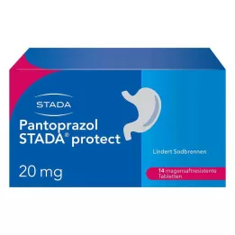 PANTOPRAZOL STADA Protect 20 mg gyomornedv-ellenálló tabletta, 14 db