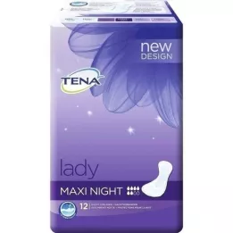 TENA LADY Maxi éjszakai talpbetétek, 12 db