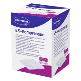 ES-KOMPRESSEN steril 7,5x7,5 cm 12-es csomag, 10X10 db