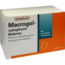 Macrogol-ratiopharm Balance plv.z.e.l.l.einn., 30 db