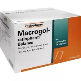 Macrogol-ratiopharm Balance Plv.z.E.L.L.Einn., 50 db