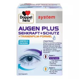 DOPPELHERZ Eyes plus Vision+Protection rendszer kapszula, 120 db