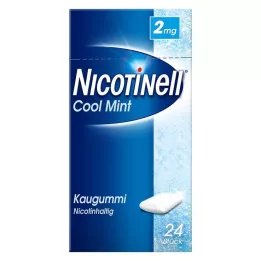 NICOTINELL Rágógumi Cool Mint 2 mg, 24 db