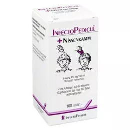 INFECTOPEDICUL Oldat + fésű, 100 ml