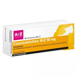 EISENTABLETTEN AbZ 50 mg filmtabletta, 50 db