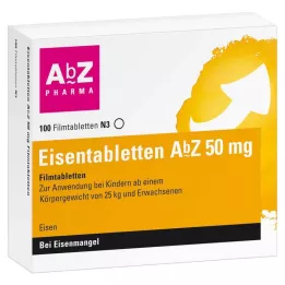 EISENTABLETTEN AbZ 50 mg filmtabletta, 100 db