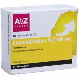 EISENTABLETTEN Abbey 100 mg film -bevonatú tabletta, 100 db