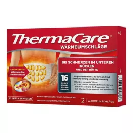 THERMACARE Hátpántok S-XL fájdalomcsillapításra, 2 db
