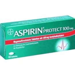 ASPIRIN Védje a 100 mg gyomor -bél tablettákat, 42 db