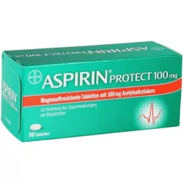 ASPIRIN Védje a 100 mg gyomor -bél tablettákat, 98 db