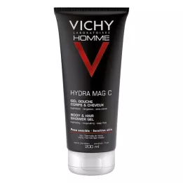 Vichy Homme Hydra MAG C tusfürdő, 200 ml