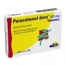 PARACETAMOL dura 500 mg tabletta, 10 db