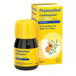 PINIMENTHOL Hidegfürdő gyerekeknek 2 éves kortól, Eukaliptusz, 30 ml