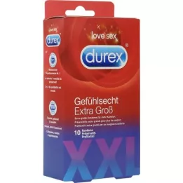 DUREX Sensory Extra Groß Kondomen, 10 db