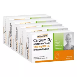 CALCIUM D3-ratiopharm forte pezsgőtabletta, 100 db