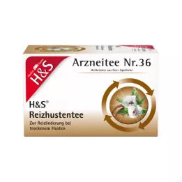 H&amp;S Köhögés elleni teafilter tasakok, 20X2,5 g