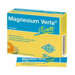 MAGNESIUM VERLA Közvetlenül granulat citrus, 30 db