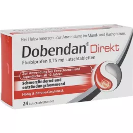 DOBENDAN DiREKT Flurbiprofen 8,75 mg Lutschtabl., 24 db