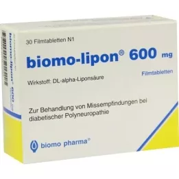 BIOMO-Lipon 600 mg film -bevonatú tabletta, 30 db