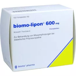 BIOMO-Lipon 600 mg film -bevonatú tabletta, 100 db