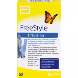 FREESTYLE Precíziós vércukor tesztcsíkok kódolás nélkül, 50 db