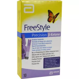 FREESTYLE Precíziós ß-keton vérketon tesztcsíkok, 10 db