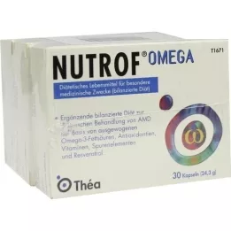 NUTROF Omega kapszulák, 3x30 db