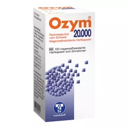 OZYM 20 000 gyomornedv-ellenálló kemény kapszula, 100 db