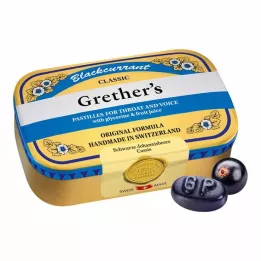 GRETHERS Fekete ribizli Arany zh.Past.Dose, 110 g