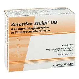 KETOTIFEN Stulln UD Egyadagos szemcsepp, 50X0,4 ml