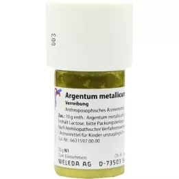 ARGENTUM METALLICUM Praeparatum D 10 trituráció, 20 g