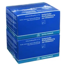 Izotóniás sóoldat inhalációhoz, 40X5 ml