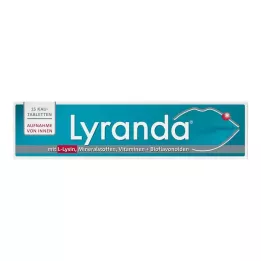 LYRANDA Rágótabletta, 15 db