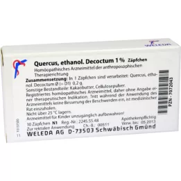 Quercus etanol.deccum 1% kúpok, 10 db