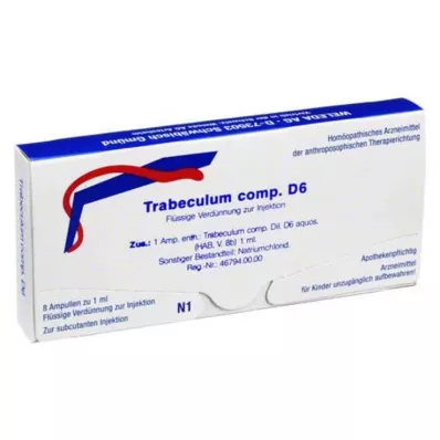 TRABECULUM komp.D 6 ampulla, 8 db