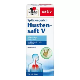 DOPPELHERZ Bordás útifű köhögés elleni szirup V, 150 ml