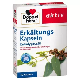 DOPPELHERZ Hideg kapszula eukaliptusz olaj, 40 db