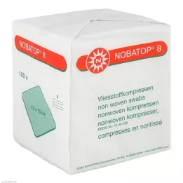 NOBATOP 8 borogatás 10x10 cm nem steril, 100 db
