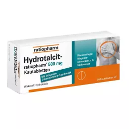 HYDROTALCIT-ratiopharm 500 mg rágótabletta, 50 db