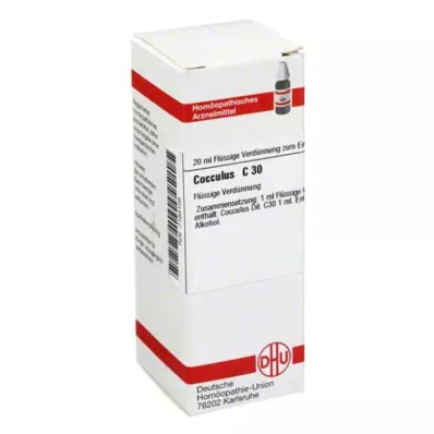 COCCULUS C 30 hígítás, 20 ml
